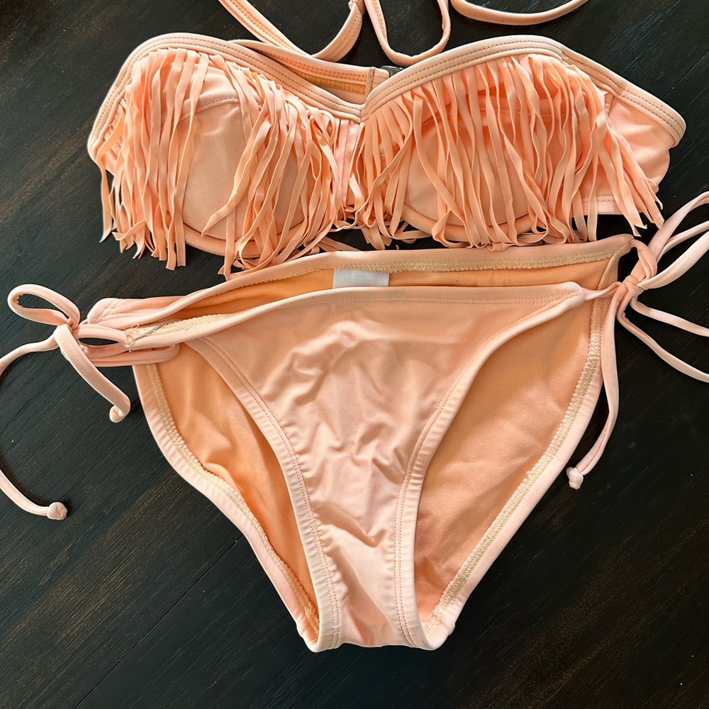 Orange bikini